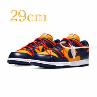 ナイキ(NIKE)のNIKE × OFF WHITE DUNK LOW 29cm(スニーカー)