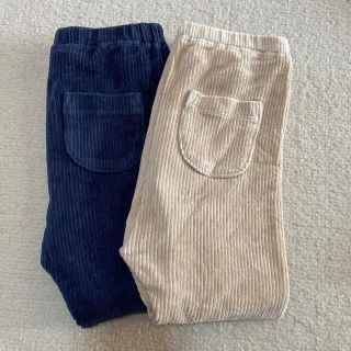 ユニクロ(UNIQLO)のレギンス 90 リブ 2枚セット(パンツ/スパッツ)