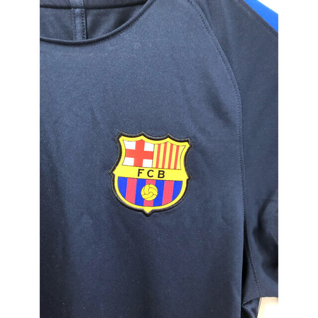 NIKE(ナイキ)のNIKE ナイキ ユニフォーム　Tシャツ　FCバルセロナ スポーツ/アウトドアのサッカー/フットサル(ウェア)の商品写真