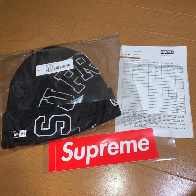 Supreme(シュプリーム)のsupreme 2020FW NewEra BigArc Beanie メンズの帽子(ニット帽/ビーニー)の商品写真