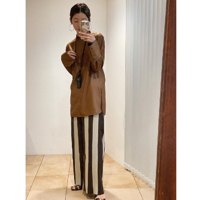 TODAYFUL(トゥデイフル)の【TODAYFUL】Jacquard Stripe Pants 36 レディースのパンツ(カジュアルパンツ)の商品写真