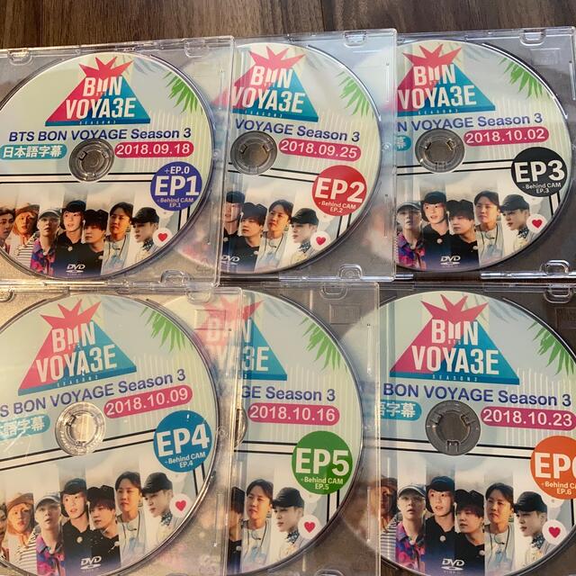 防弾少年団(BTS)(ボウダンショウネンダン)のBTS BON VOYAGE Season3 DVD エンタメ/ホビーのCD(K-POP/アジア)の商品写真