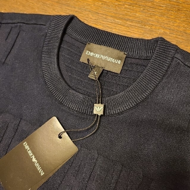 Emporio Armani(エンポリオアルマーニ)の値下げ！新品EMPORIO ARMANIニット メンズのトップス(ニット/セーター)の商品写真