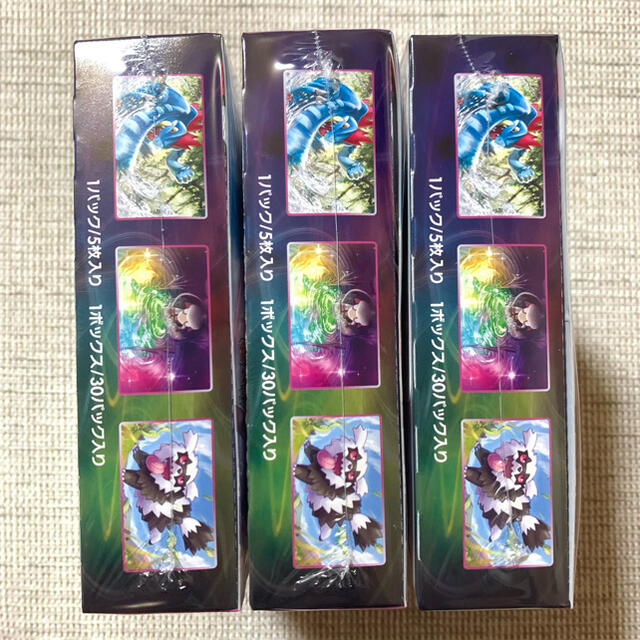 ポケモンカード フュージョンアーツ 3BOX+20パック 3