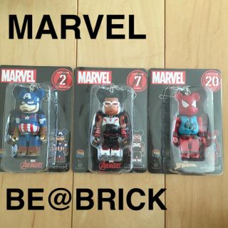 マーベル(MARVEL)の☆Happyくじ☆MARVEL☆BE@BRICK☆100%☆(フィギュア)