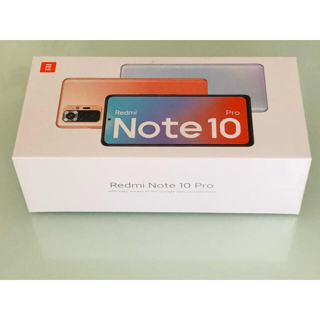 【新品】Xiaomi Redmi Note 10 Pro ブルー SIMフリー スマホ/家電/カメラのスマートフォン/携帯電話(スマートフォン本体)の商品写真