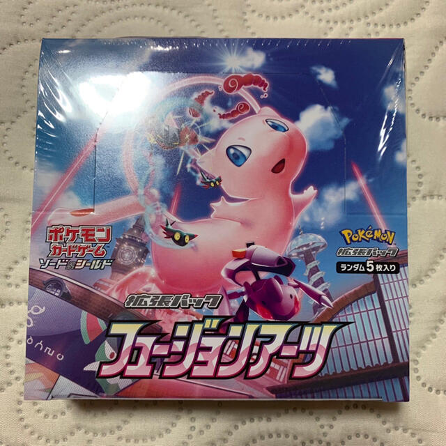 ポケモンカード　フュージョンアーツ　1BOX シュリンク付きトレーディングカード