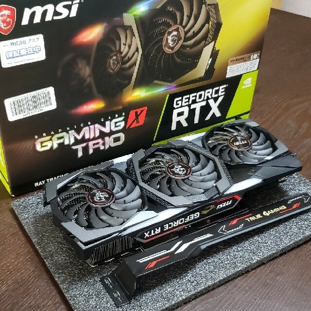 MSI GEFORCE RTX2080TI GAMING X TRIO 11GPC/タブレット