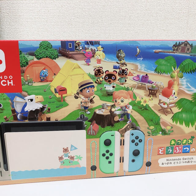 ゲームソフトゲーム機本体Nintendo Switch あつまれ どうぶつの森セット/Switch/HA