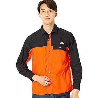 ザノースフェイス(THE NORTH FACE)の[ザノースフェイス] シャツ ロングスリーブヌプシシャツ ペルシャンオレンジ(シャツ)