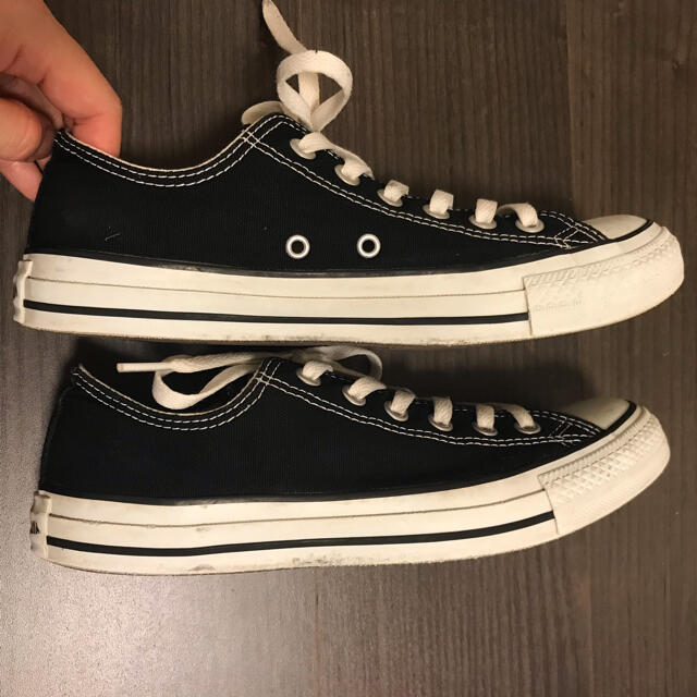 CONVERSE(コンバース)のコンバース　オールスター　ブラック　25.5㌢ レディースの靴/シューズ(スニーカー)の商品写真