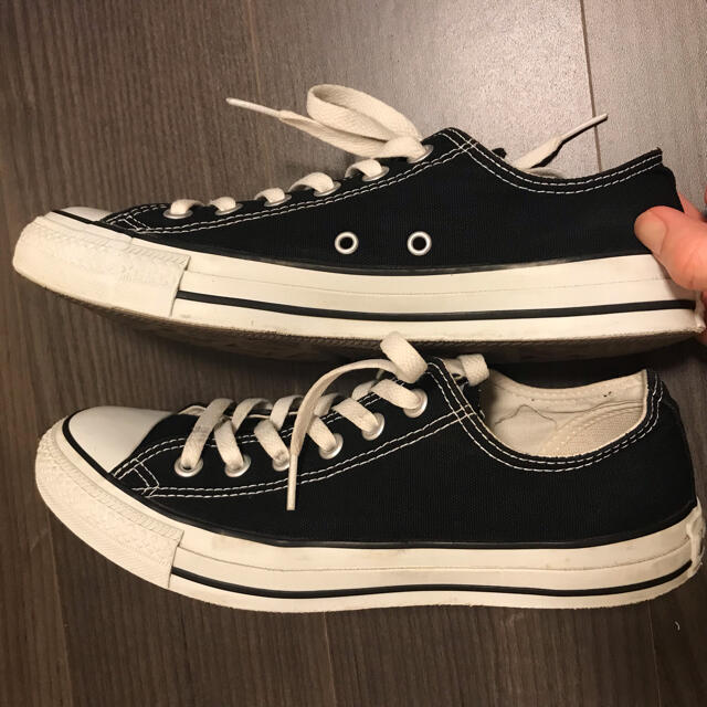 CONVERSE(コンバース)のコンバース　オールスター　ブラック　25.5㌢ レディースの靴/シューズ(スニーカー)の商品写真