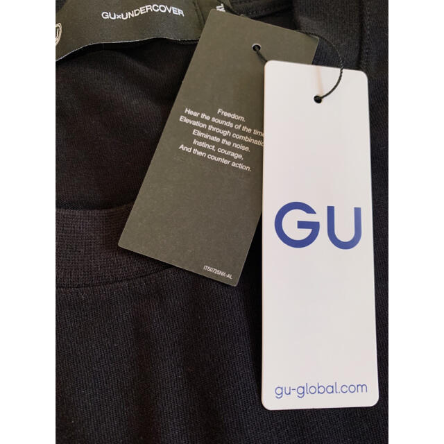 GU(ジーユー)のサイズ違い有【完売品】XL 黒 UNDERCOVER ビッグT(5分袖) GU メンズのトップス(Tシャツ/カットソー(半袖/袖なし))の商品写真