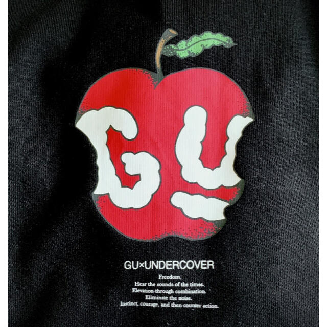 GU(ジーユー)のサイズ違い有【完売品】XL 黒 UNDERCOVER ビッグT(5分袖) GU メンズのトップス(Tシャツ/カットソー(半袖/袖なし))の商品写真