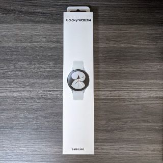 サムスン(SAMSUNG)のGalaxy watch4 40mm　シルバー(その他)