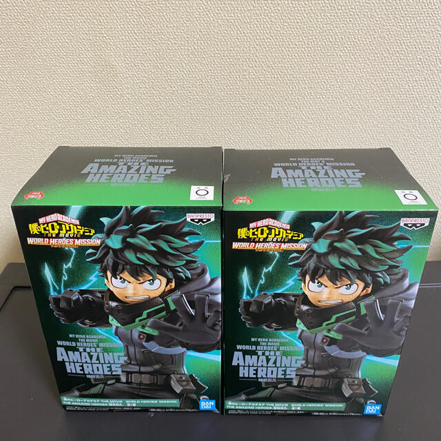 BANDAI(バンダイ)の僕のヒーローアカデミア THE AMAZING HEROES～緑谷出久～x2体 エンタメ/ホビーのフィギュア(アニメ/ゲーム)の商品写真