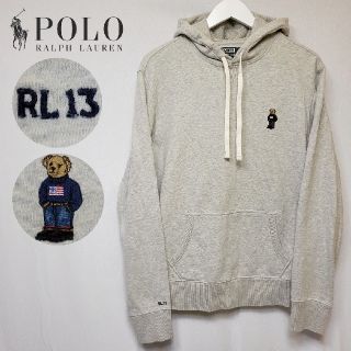 ポロラルフローレン(POLO RALPH LAUREN)の【大人気】ポロ バイ ラルフローレン　ロゴ刺繍 ポロベア パーカー プルオーバー(パーカー)