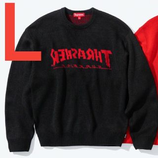 シュプリーム(Supreme)のSupreme®/Thrasher® Sweater シュプリーム　セーター(ニット/セーター)