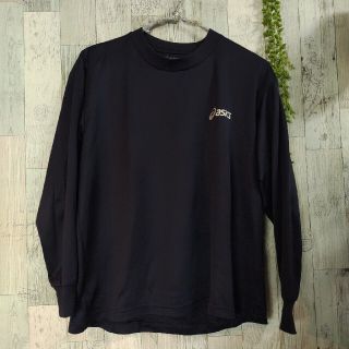 アシックス(asics)のASICSネイビー長袖TシャツSS(Tシャツ/カットソー(七分/長袖))