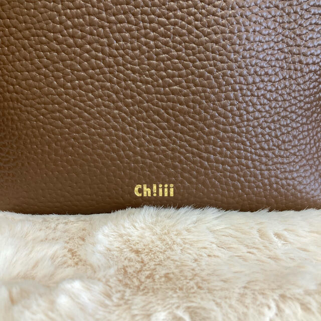 chiiiibag レザーバスケット　ブラウン レディースのバッグ(ハンドバッグ)の商品写真