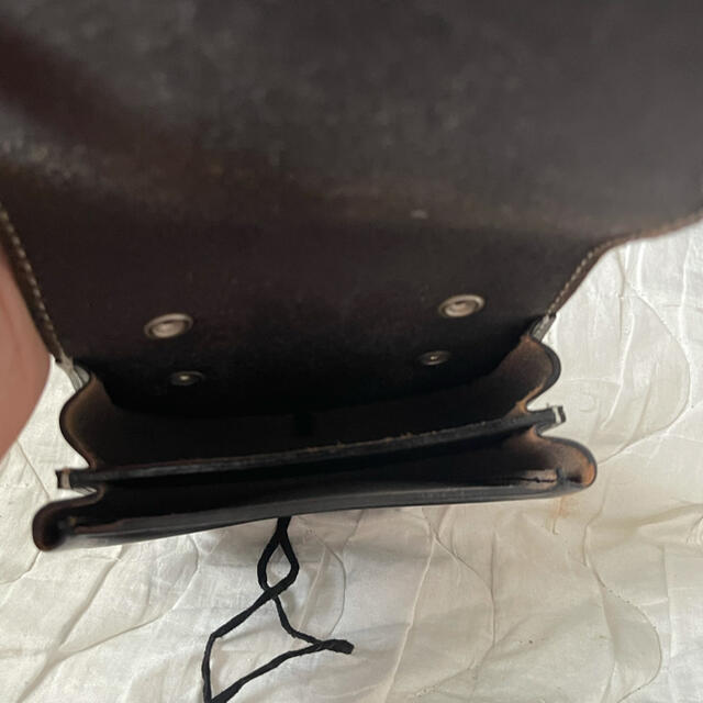 DEGNER デグナー　革バッグ　ブラック メンズのバッグ(バッグパック/リュック)の商品写真