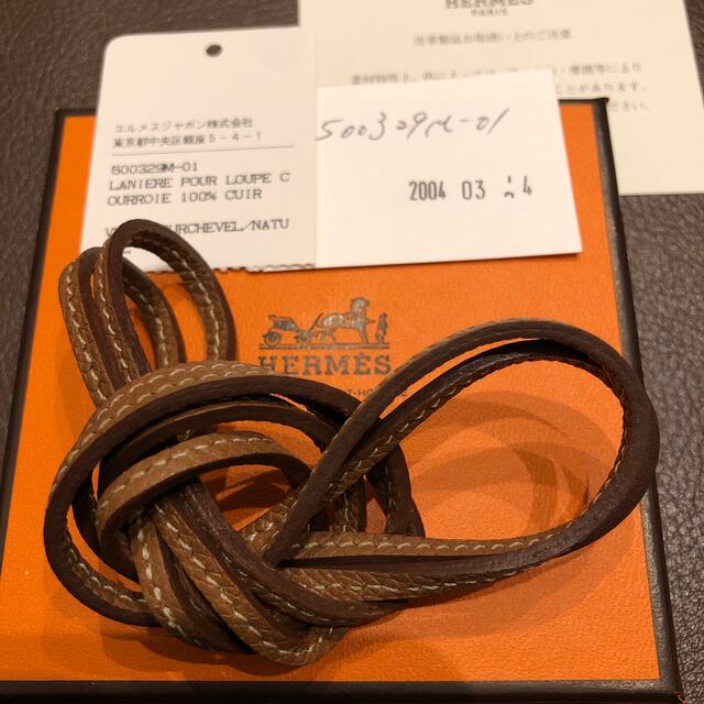 レディース Hermes 革紐 本革の通販 by ☆Annie☆'s shop|エルメス