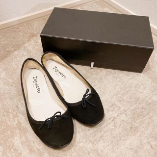 レペット(repetto)のレペット　ブラック　37(バレエシューズ)