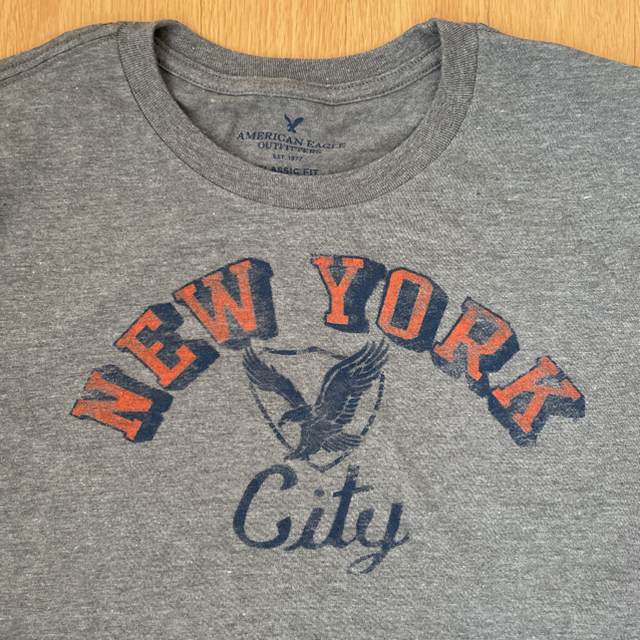 American Eagle(アメリカンイーグル)のアメリカンイーグル　Ｔシャツ　NEWYORK CITY メンズのトップス(Tシャツ/カットソー(半袖/袖なし))の商品写真