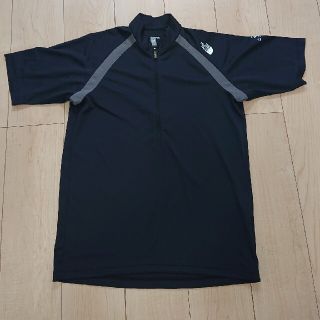 ザノースフェイス(THE NORTH FACE)のTHE NORTH FACEノースフェイス  ジップシャツ  ブラック×グレー(シャツ)