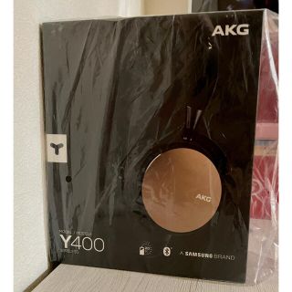 サムスン(SAMSUNG)のAKG Y400 WIRELESS ローズゴールド(ヘッドフォン/イヤフォン)