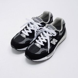 ニューバランス(New Balance)の《新品/23cm》New Balance M992EB ブラック グレー (スニーカー)