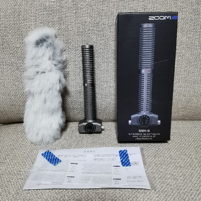 ZOOM H6/H5/Q8用ステレオ・ショットガンマイク SSH-6(品) | www