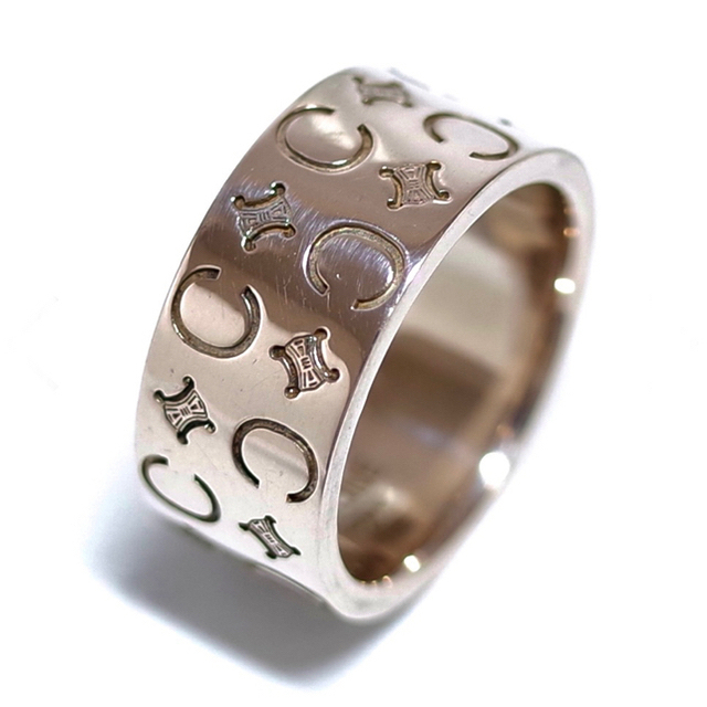 CELINE セリーヌ　極上美品　付属品　シルバー925 マカダムリング　指輪 | フリマアプリ ラクマ
