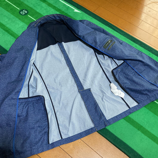 ZARA(ザラ)のZARA ストレッチジャケット、ムッシュニコル半袖シャツ メンズのジャケット/アウター(テーラードジャケット)の商品写真