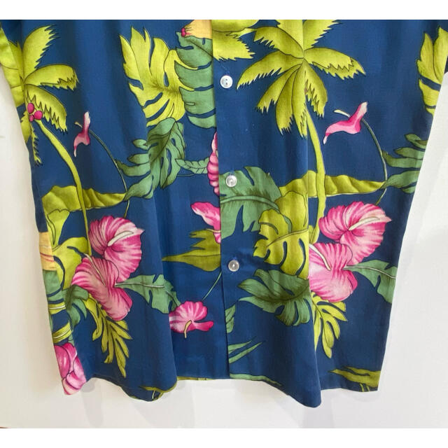 Hilo Hattie ヒロハッティ アロハシャツ Made in Hawaiiの通販 by
