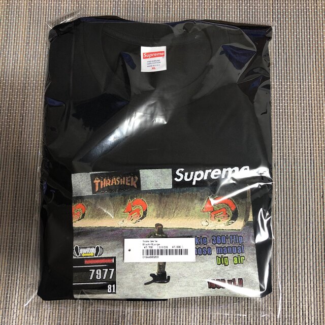 【期間限定お試し価格】 Supreme®/Thrasher® - Supreme Game XL Tee Tシャツ/カットソー(半袖/袖なし)
