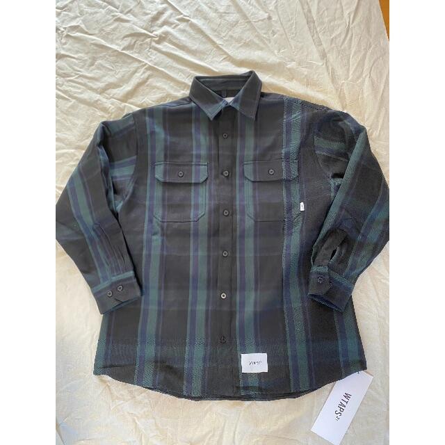 W)taps(ダブルタップス)の21AW WTAPS DECK LS COTTN FLANNEL M メンズのトップス(シャツ)の商品写真