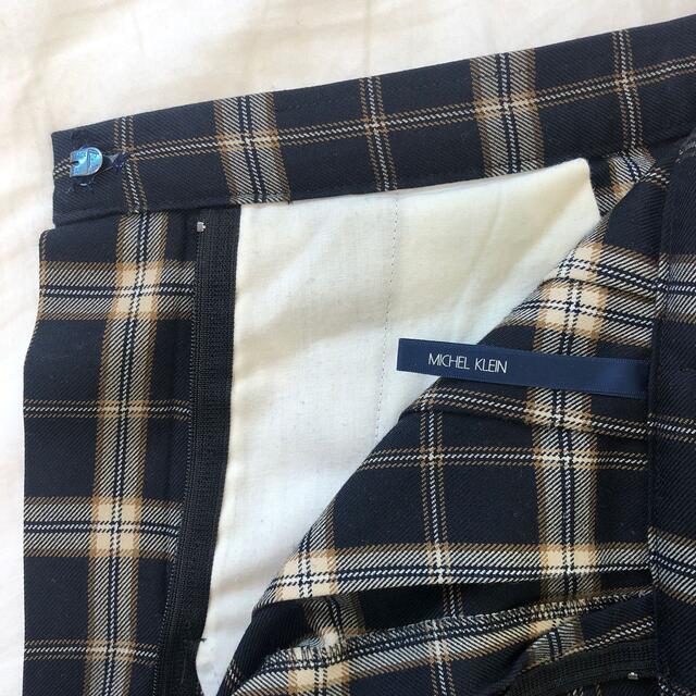 MICHEL KLEIN(ミッシェルクラン)のチェック　ミニスカート レディースのスカート(ミニスカート)の商品写真
