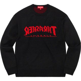 シュプリーム(Supreme)のSupreme®/Thrasher® Sweater  Lサイズ(ニット/セーター)