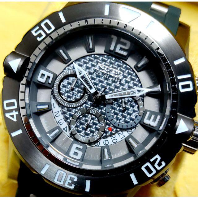 INVICTA - $795 インビクタ プロダイバー SCUBA ガンメタ×ブラック 激