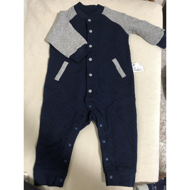 UNIQLO(ユニクロ)の子供服　ユニクロ キッズ/ベビー/マタニティのベビー服(~85cm)(ロンパース)の商品写真