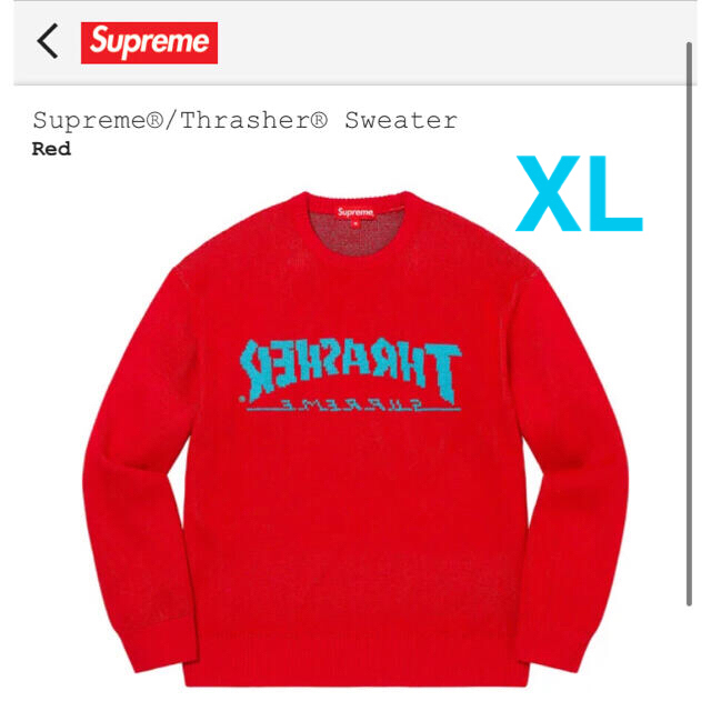 黒XL】Supreme / Thrasher® Sweater | www.aimeeferre.com
