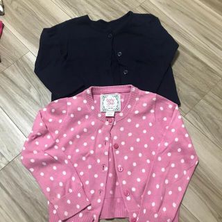 ベビーギャップ(babyGAP)の女の子用★カーディガンセット　サイズ90と80(カーディガン/ボレロ)