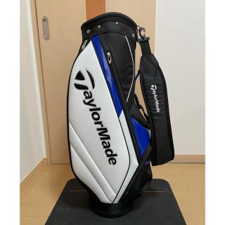 新品 TaylorMade キャディバッグ 9型 47インチ JJA93 黒白青