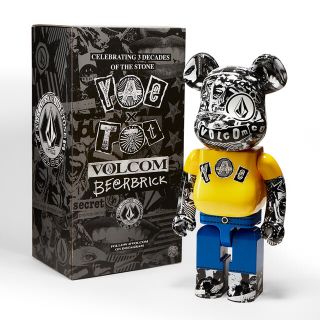 メディコムトイ(MEDICOM TOY)のBE＠RBRICK VOLCOM 1000% ベアブリック　ボルコム(その他)