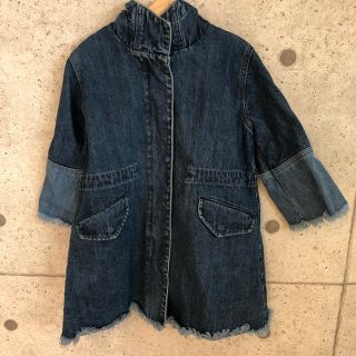 アズールバイマウジー(AZUL by moussy)のAZUL by moussy デニムコート　110センチ(コート)