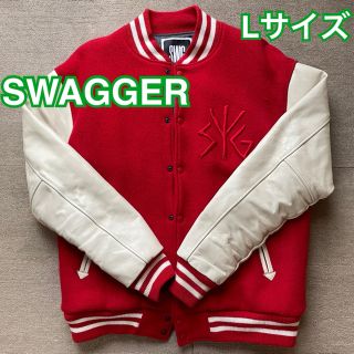 スワッガー(SWAGGER)のSWAGGER スタジャン　Lサイズ　レッド(スタジャン)