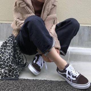 ヴァンズ(VANS)のVANS オールドスクール　ブラック　24.0(スニーカー)