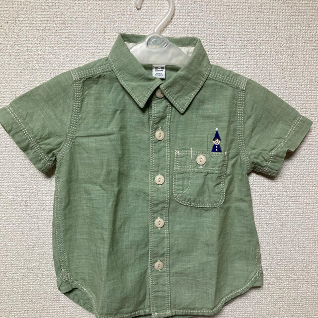 GAP(ギャップ)のGAP 半袖シャツ　サイズ80 キッズ/ベビー/マタニティのベビー服(~85cm)(シャツ/カットソー)の商品写真