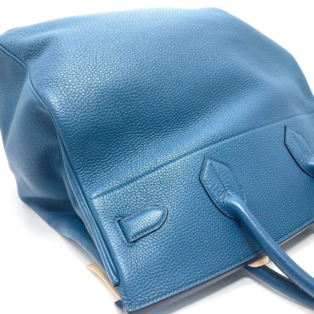 Hermes(エルメス)のエルメス HERMES オータクロア40  カバン  ハンドバッグ トゴ X刻 ブルーイズミール（推定） ブルー レディースのバッグ(ハンドバッグ)の商品写真